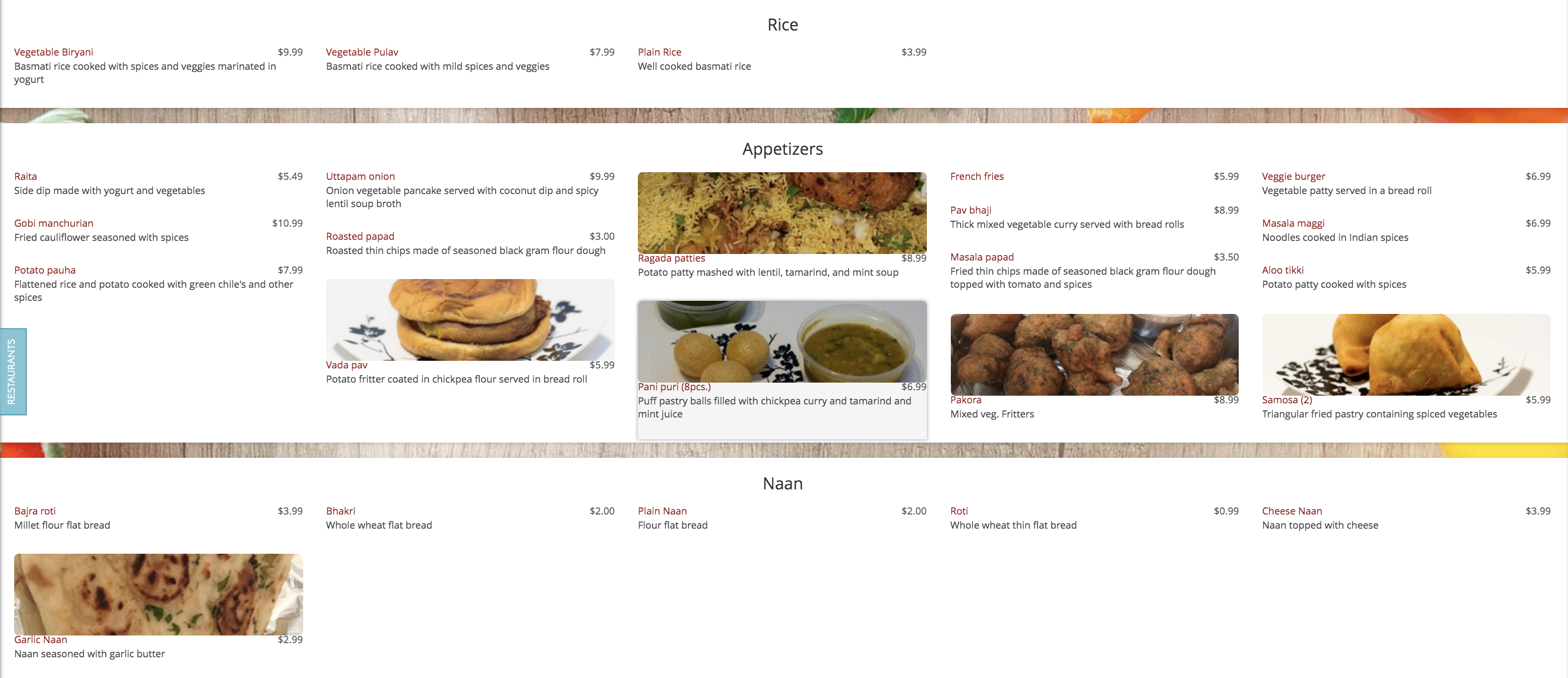 Mint Indian Cuisine What's for Dinner Gainesville